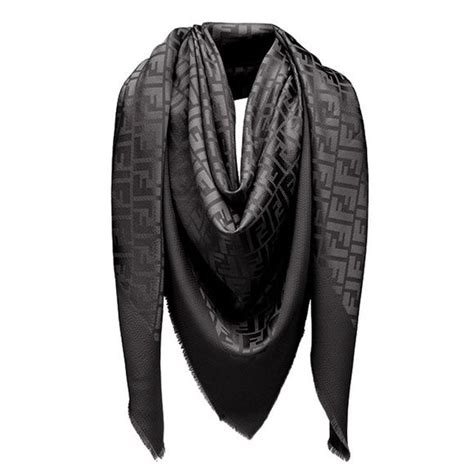 fendi fur head wrap|fendi scarf and shawl.